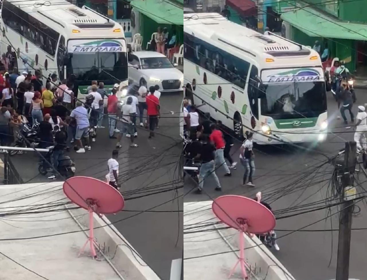 VIDEO: Comunitarios agreden a un chofer de autobús que atropelló a un  ciudadano